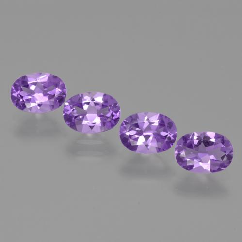 Achetez naturel 2,75ct violet améthyste gems, coupe ovale, en provenance brésil chez gemselect. en stock, livraison internationale!