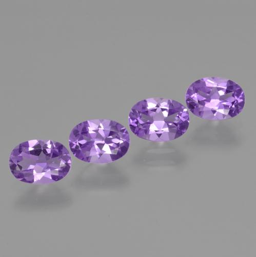 Achetez naturel 2,75ct violet améthyste gems, coupe ovale, en provenance brésil chez gemselect. en stock, livraison internationale!