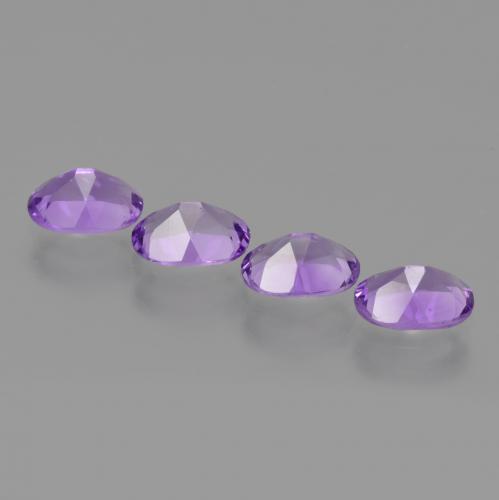 Achetez naturel 2,75ct violet améthyste gems, coupe ovale, en provenance brésil chez gemselect. en stock, livraison internationale!