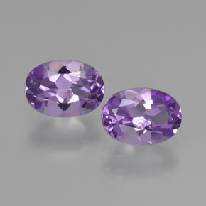 Achetez naturel 1.40ct Violet Améthyste gems, Coupe ovale, En provenance Brésil chez GemSelect. En stock, livraison internationale!