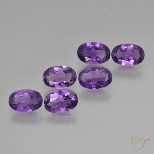 Shop natural 2.23ct Violet intense Améthyste gems, ovale, from Brésil at GemSelect. In stock, global shipping!