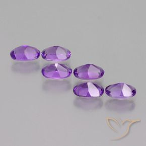 Shop natural 2.50ct Violet intense Améthyste gems, ovale, from Brésil at GemSelect. In stock, global shipping!