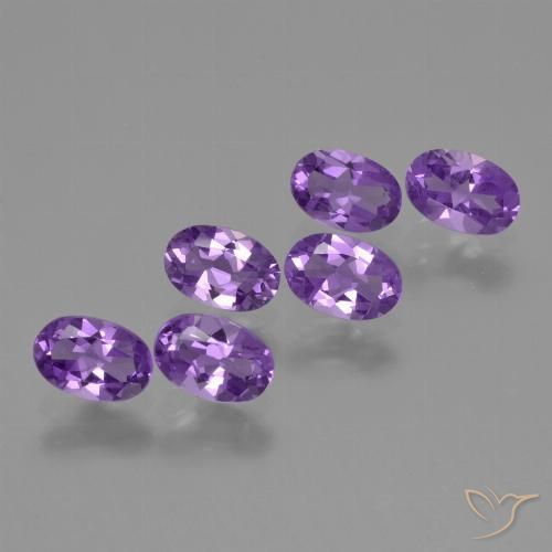 2.35ctw Naturel Violet moyen Améthyste, ovale, VS