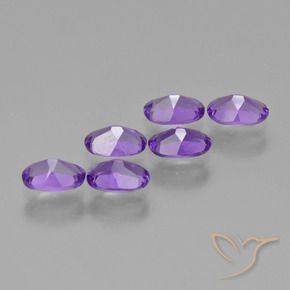 Shop natural 2.41ct Violet intense Améthyste gems, ovale, from Brésil at GemSelect. In stock, global shipping!
