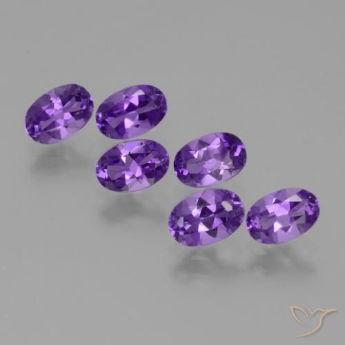 Shop natural 2.58ct Violet vif Améthyste gems, ovale, from Brésil at GemSelect. In stock, global shipping!