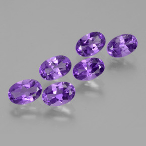 Achetez naturel 2,54ct violet moyen améthyste gems, coupe ovale, en provenance brésil chez gemselect. en stock, livraison internationale!
