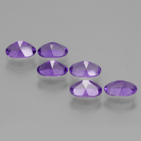 Achetez naturel 2,54ct violet moyen améthyste gems, coupe ovale, en provenance brésil chez gemselect. en stock, livraison internationale!