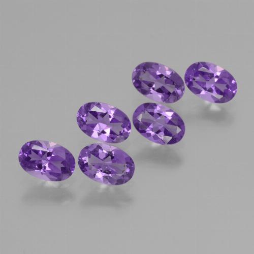 Achetez naturel 2.48ct Violet moyen Améthyste gems, Coupe ovale, En provenance Brésil chez GemSelect. En stock, livraison internationale!