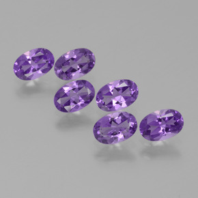 Achetez naturel 2.48ct Violet moyen Améthyste gems, Coupe ovale, En provenance Brésil chez GemSelect. En stock, livraison internationale!