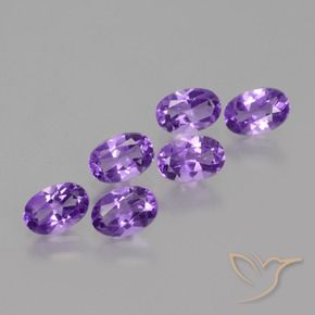 Shop natural 2.50ct Violet vif Améthyste gems, ovale, from Brésil at GemSelect. In stock, global shipping!