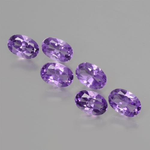 Achetez naturel 2,30ct violet moyen améthyste gems, coupe ovale, en provenance brésil chez gemselect. en stock, livraison internationale!