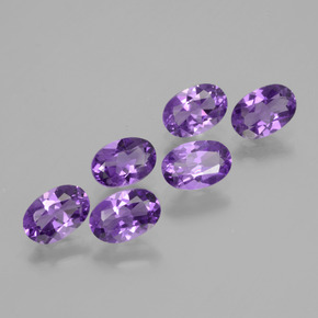 Achetez naturel 2.45ct Violet foncé Améthyste gems, Coupe ovale, En provenance Brésil chez GemSelect. En stock, livraison internationale!