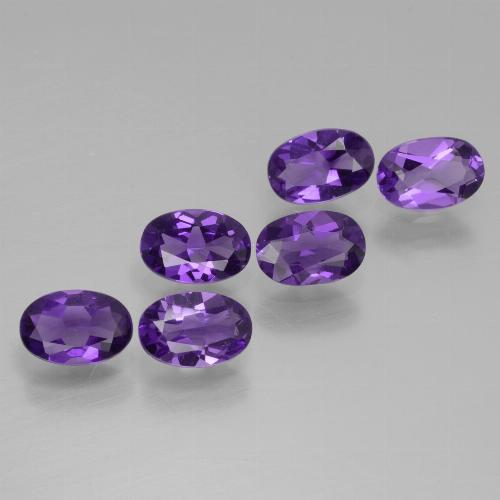 Achetez naturel 2,31ct violet moyen améthyste gems, coupe ovale, en provenance brésil chez gemselect. en stock, livraison internationale!