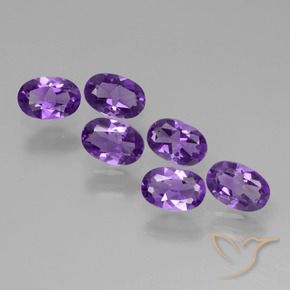 Shop natural 2.42ct Violet moyen Améthyste gems, ovale, from Brésil at GemSelect. In stock, global shipping!