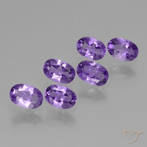 2.63ctw Naturel Violet foncé Améthyste, ovale, VVS-VS