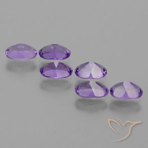 Shop natural 2.41ct Violet moyen Améthyste gems, ovale, from Brésil at GemSelect. In stock, global shipping!