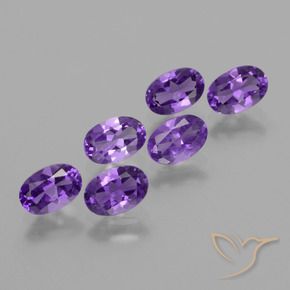Achetez naturel 2,43ct violet moyen améthyste gems, coupe ovale, en provenance brésil chez gemselect. en stock, livraison internationale!
