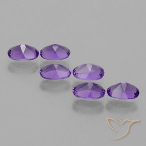 Achetez naturel 2,43ct violet moyen améthyste gems, coupe ovale, en provenance brésil chez gemselect. en stock, livraison internationale!