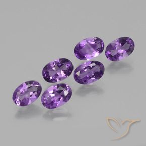 Shop natural 2.54ct Violet moyen Améthyste gems, ovale, from Brésil at GemSelect. In stock, global shipping!