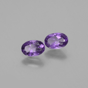 Achetez naturel ct Violet Améthyste gems, Coupe ovale, En provenance Brésil chez GemSelect. En stock, livraison internationale!