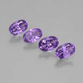 Achetez naturel 1,60ct violet améthyste gems, coupe ovale, en provenance brésil chez gemselect. en stock, livraison internationale!