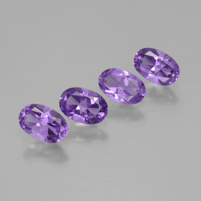 Achetez naturel 1,60ct violet améthyste gems, coupe ovale, en provenance brésil chez gemselect. en stock, livraison internationale!