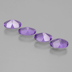 Achetez naturel 1,60ct violet améthyste gems, coupe ovale, en provenance brésil chez gemselect. en stock, livraison internationale!