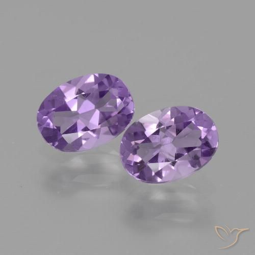 1.38ctw Naturel Violet foncé Améthyste, ovale, VVS-VS