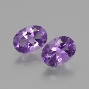 Achetez naturel 1.33ct Violet Améthyste gems, Coupe ovale, En provenance Brésil chez GemSelect. En stock, livraison internationale!