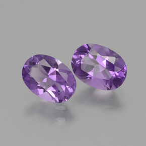 Achetez naturel 1.33ct Violet Améthyste gems, Coupe ovale, En provenance Brésil chez GemSelect. En stock, livraison internationale!