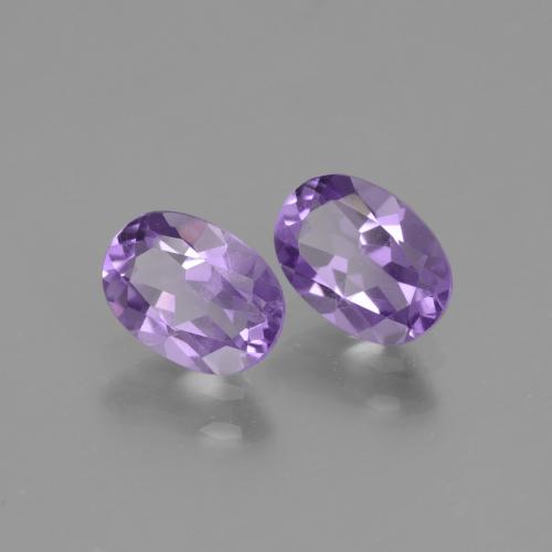 Achetez naturel 1,42ct violet moyen améthyste gems, coupe ovale, en provenance brésil chez gemselect. en stock, livraison internationale!