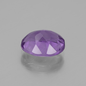Améthyste Violet naturelle Coupe ovale, 2.00 ct, VS