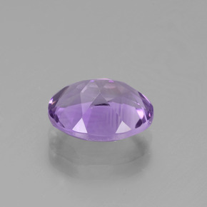 Améthyste violet naturelle coupe ovale, 2,58 ct, VVS-VS