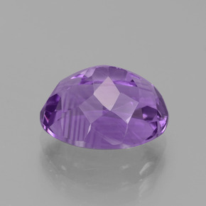 Améthyste violet rosé naturelle coupe ovale, 3,75 ct, VS-SI