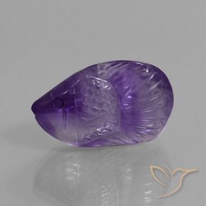Améthyste Violet moyen naturelle Fantaisie, 13.40 ct, Transparent