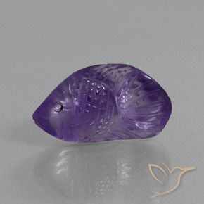 Améthyste Violet moyen naturelle Fantaisie, 10.58 ct, Transparent