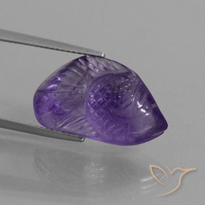 Améthyste Violet moyen naturelle Fantaisie, 10.58 ct, Transparent