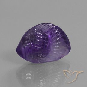 Améthyste Violet moyen naturelle Fantaisie, 12.56 ct, Transparent