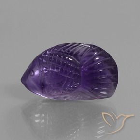 Améthyste Violet foncé naturelle Fantaisie, 13.44 ct, Transparent