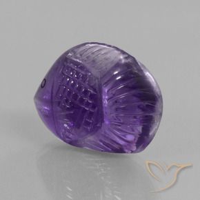 Améthyste Violet foncé naturelle Fantaisie, 16.45 ct, Transparent