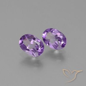 Shop natural 1.36ct Violet moyen Améthyste gems, ovale, from Brésil at GemSelect. In stock, global shipping!