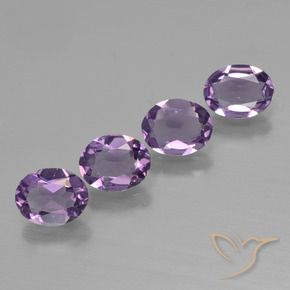 Shop natural 2.38ct Violet pourpre moyen-léger Améthyste gems, ovale, from Brésil at GemSelect. In stock, global shipping!