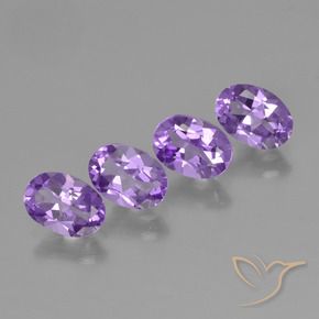 Shop natural 2.80ct Violet vif Améthyste gems, ovale, from Brésil at GemSelect. In stock, global shipping!
