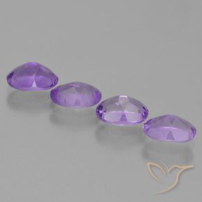 Shop natural 2.80ct Violet moyen Améthyste gems, ovale, from Brésil at GemSelect. In stock, global shipping!