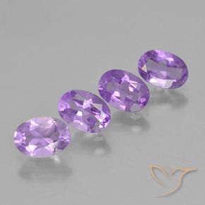 Shop natural 3.00ct Violet moyen Améthyste gems, ovale, from Brésil at GemSelect. In stock, global shipping!
