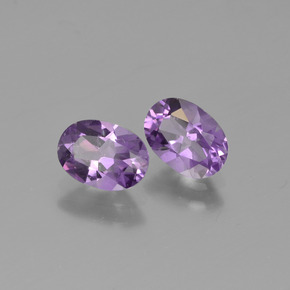 Achetez naturel 1.39ct Violet Améthyste gems, Coupe ovale, En provenance Brésil chez GemSelect. En stock, livraison internationale!