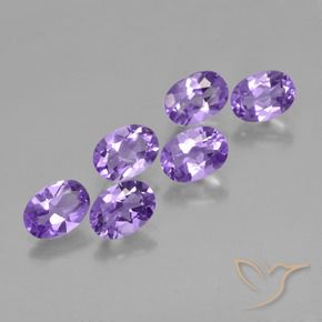 Shop natural 4.07ct Violet moyen-léger Améthyste gems, ovale, from Brésil at GemSelect. In stock, global shipping!