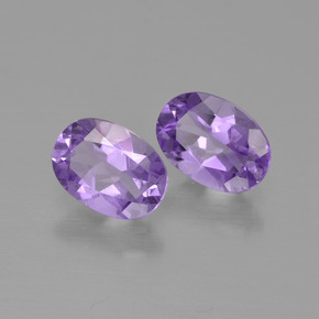 Achetez naturel 1.40ct Violet moyen Améthyste gems, Coupe ovale, En provenance Brésil chez GemSelect. En stock, livraison internationale!