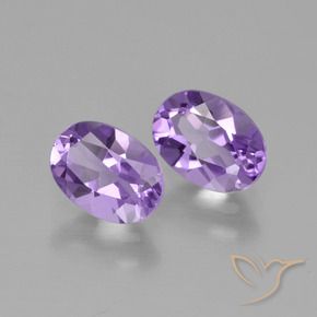 Shop natural 1.53ct Violet moyen-léger Améthyste gems, ovale, from Brésil at GemSelect. In stock, global shipping!