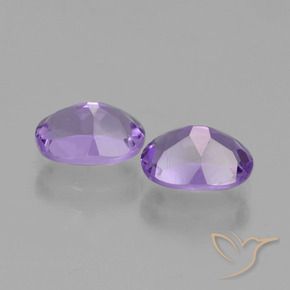Shop natural 1.53ct Violet moyen-léger Améthyste gems, ovale, from Brésil at GemSelect. In stock, global shipping!